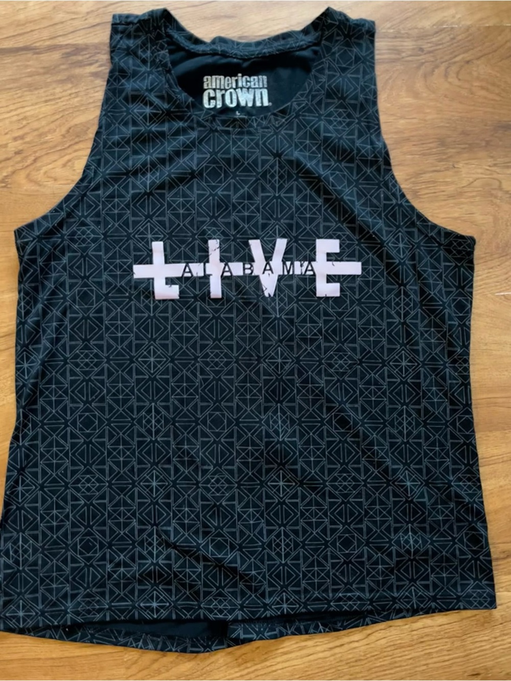 American Crown tank top Alabama Live Women large